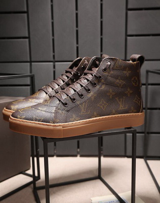 LV High-Top Fashion Men Shoes--098